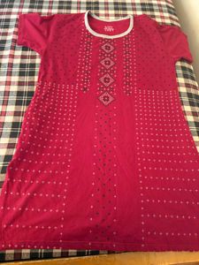Red Printed t shirt brand new