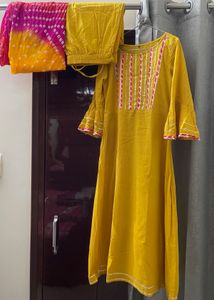 Yellow Kurta Set