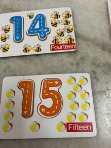 Wooden 11-17 Numbers