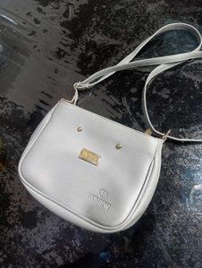 grey womens sidebag