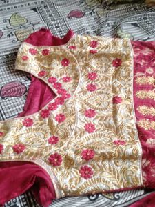 Readymade Designer Maroon Anarkali Dress