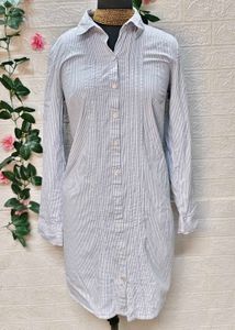 size M/L 🎁Buy 2 Get 1 Free 🎁Striped Shirt Dress