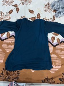 A Blue Ethnic Wear Top &amp; Tunics