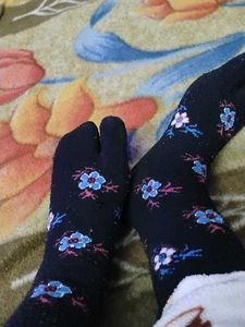 Floral Print Socks