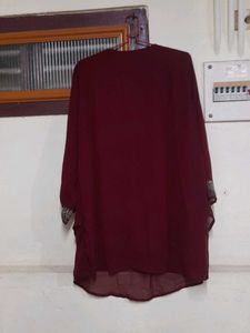 Maroon Short Top