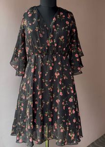 Floral Print Mini Dress