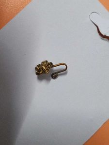 Vintage Floral Nose Ring