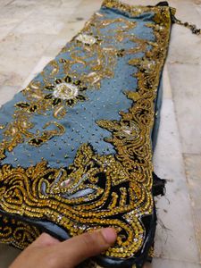 Fall Daimond Work Expansive Saree 😍