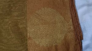 Mustard Gold saree