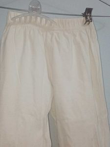 Cotton  kids girls Frock Top White Legi 3 years ol