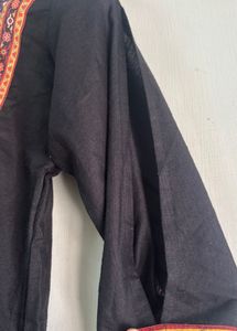 Elegant Black Kurta