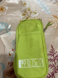 Green Makeup Toiletry Bag