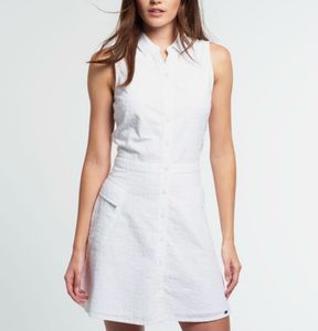 Superdry White Shirt Dress