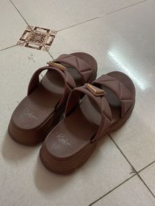 Stylish Brown Platform Sandals