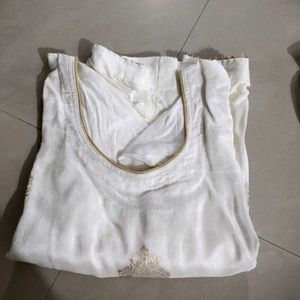 🥰White Silk Suit💥
