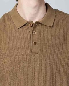 Mango Man Men's Brown Polo Shirt