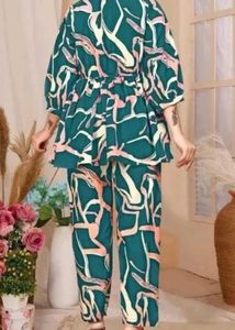 Stylish Printed Co-ord Set