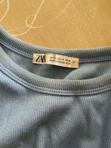 Zara Blue Tank Top