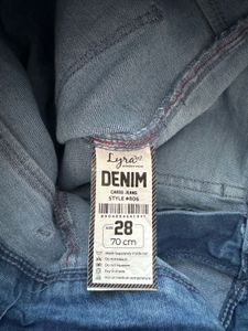 Lyra Denim Cargo Pants