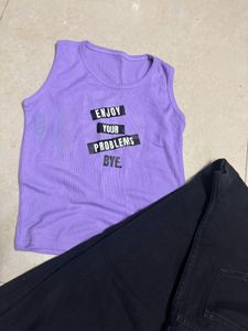 Tank Top &amp; Jeans Set