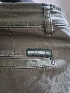Olive Green Casual Pants