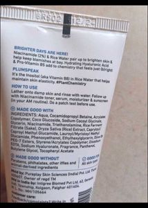 Plum Niacinamide Face Wash ♥️😍🥰