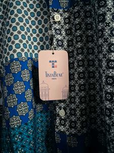 Patterned Button-Down Shirt