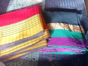 Vibrant Cotton Sarees (Set of 2)