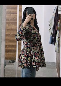 Short kurti peplum sale🔴