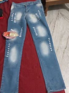 Distressed Jeans