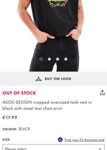 Cropped Oversized Tank Vest