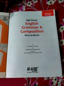 High School English Grammar &amp; Composition Book