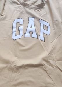 Cream Yellow Colour T Shirt