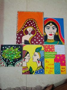 Combo Of 5 Canvas Painting