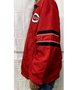 MLB Cincinnati Reds quarter zip pullover jacket