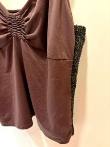 Beautiful Brown Imported Top