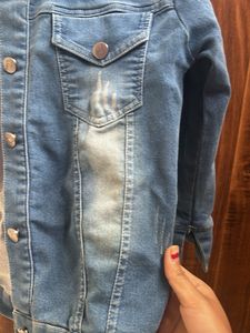 Distressed Denim Jacket
