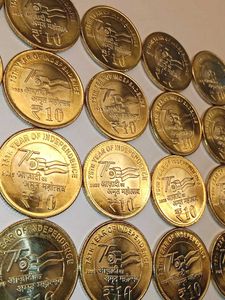 2025 Ten Rupee UNC AKAM Coins | 20 Pcs