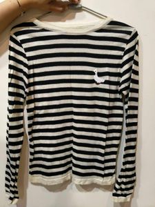 Striped Long Sleeve Top