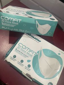 Comfit 3D Face Masks - 2 Boxes (25N)
