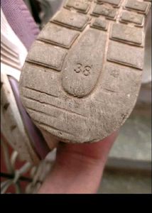 Sports Shoes Used  For Female  Size 38 Foot Length
