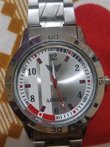 Arrezo Silver Watch