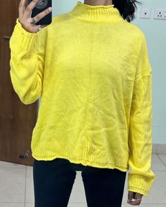Yellow Pullover Sweater