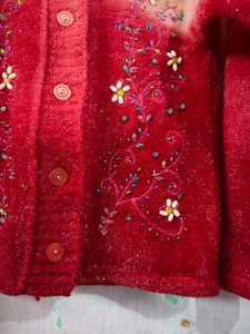 Multicolour Shiny Sweater