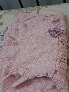 Cute Pink Floral Dress