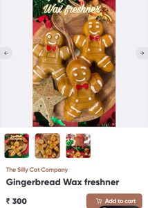 The Silly Cat Co. Gingerbread Wax Freshner