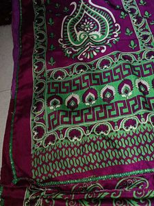 Purple Colour Saree