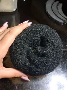 donut bun for hairstyle