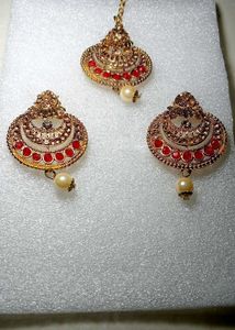 Indian Jewelry Set ( some Stone Lost ,Look The Pic