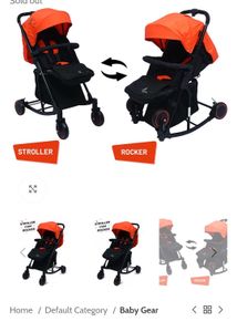 R For Rabbit Brand Stroller Cum Baby Rocker